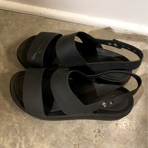 Brooklyn croc sandals